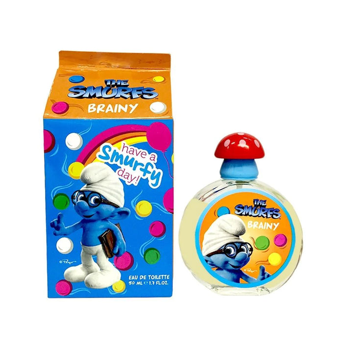 Los Pitufos Brainy de First American Brands para niños - Spray EDT de 1,7 oz (probador)