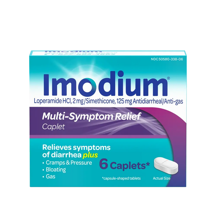Imodium Multi-Symptom Caplets 6Ct