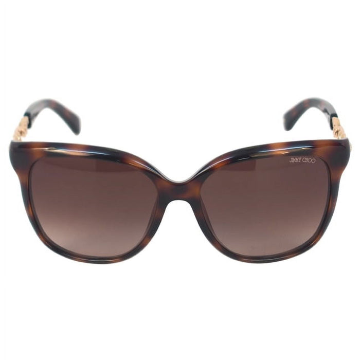 Jimmy Choo BELLA-S AXXJ6 - Dark Havana by Jimmy Choo for Women - 56-16-135 mm Sunglasses