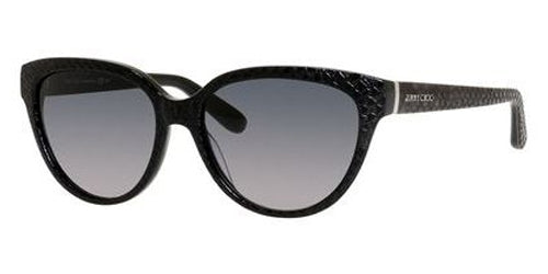 Jimmy Choo ODETTE-S 6UHHA - Black by Jimmy Choo for Women - 56-17-140 mm Sunglasses