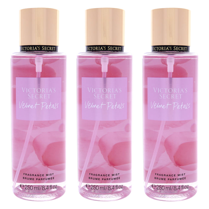Pétales de velours de Victorias Secret pour femme - Brume parfumée 8,4 oz - Paquet de 3