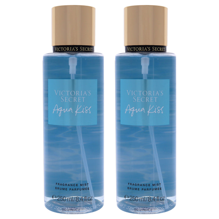 Aqua Kiss by Victorias Secret for Women - 8.4 oz Fragrance Mist - Pack of 2
