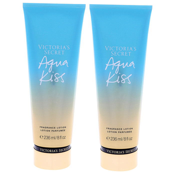 Lotion parfumée Aqua Kiss de Victorias Secret pour femme - Lotion pour le corps 8 oz - Pack de 2