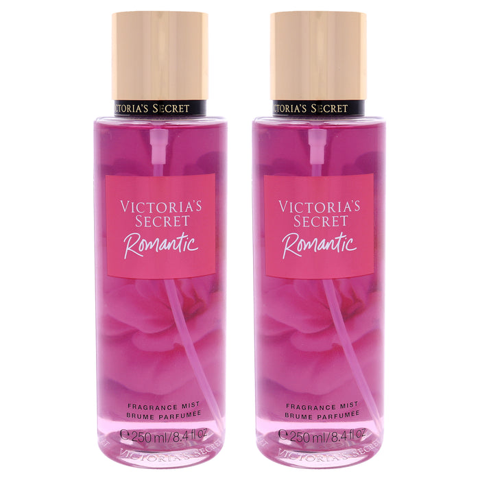 Romantic Fragrance Mist by Victorias Secret for Women - 8.4 oz Fragrance Mist - Pack of 2
