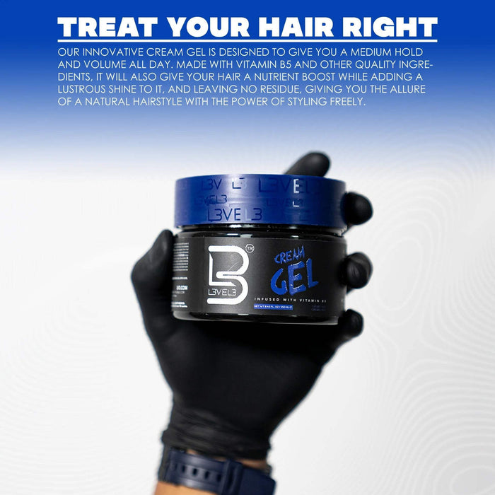 LV3 Hair Gel Cream 16.9 Oz