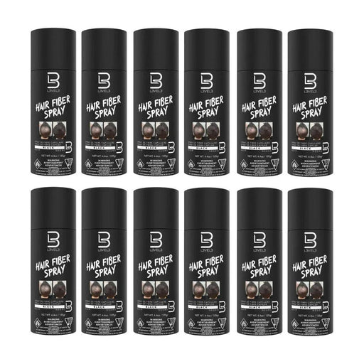 Level3 LV3 -BLACK HAIR FIBER SPRAY - BarberSets