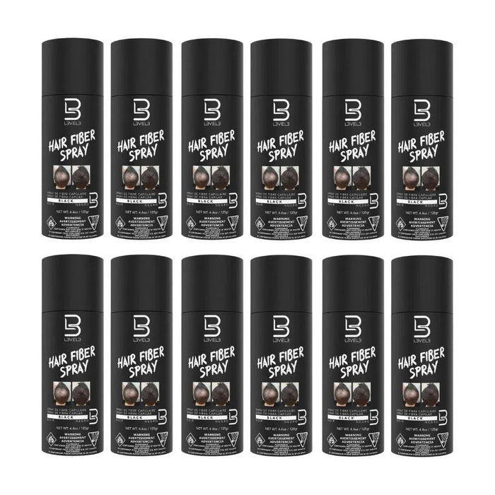 Level3 LV3 -BLACK HAIR FIBER SPRAY - BarberSets