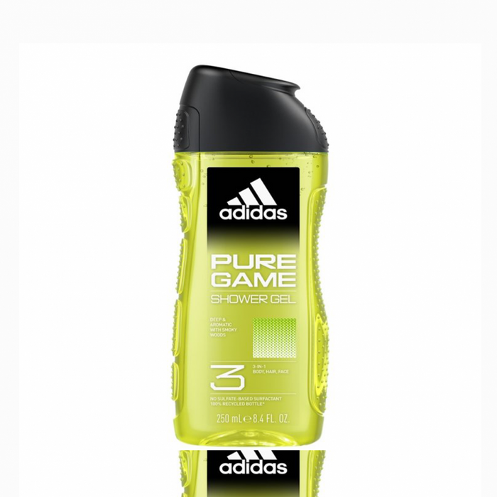 Adidas Pure Game de Adidas para hombres - Gel de ducha de 8.4 oz