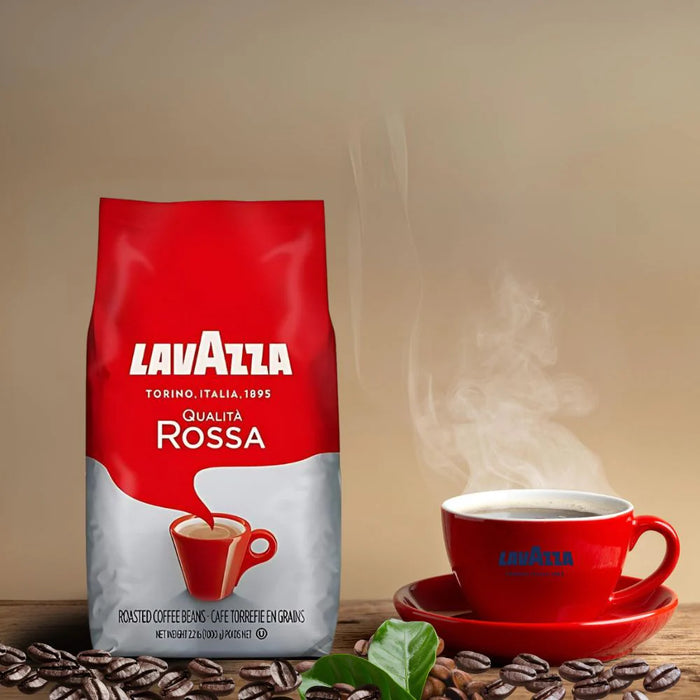 Qualita Rossa Roast Whole Bean Coffee by Lavazza for Unisex - 35.2 oz Coffee