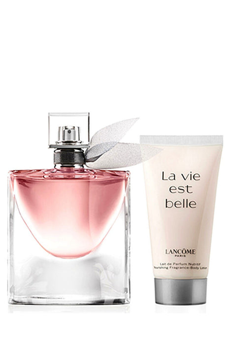 La Vie Est Belle by Lancome for Women - 2 Pc Gift Set 1.7oz Leau De Parfum Natural Spray, 1.7oz Body Lotion