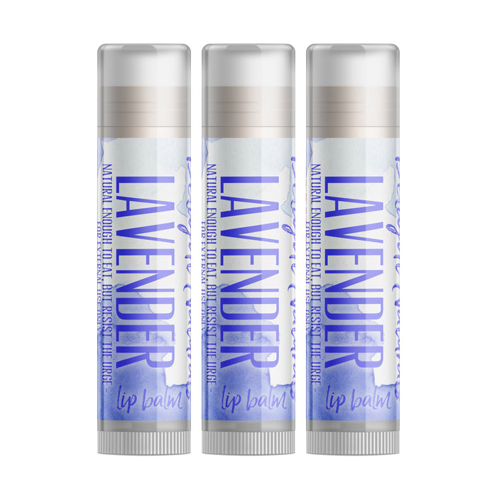 Lavender Lip Balm - Three Pack