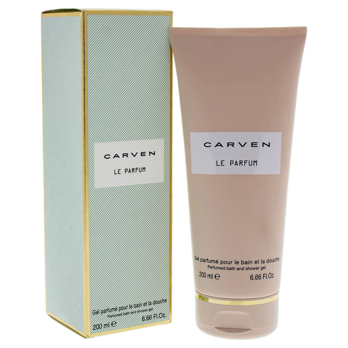 Le Parfum de Carven pour Femme - Gel Bain et Douche Parfumé 6,7 oz (Testeur)