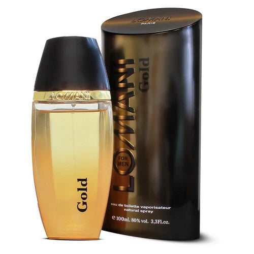 Gold by Lomani for Men - 3.3 oz EDT Spray