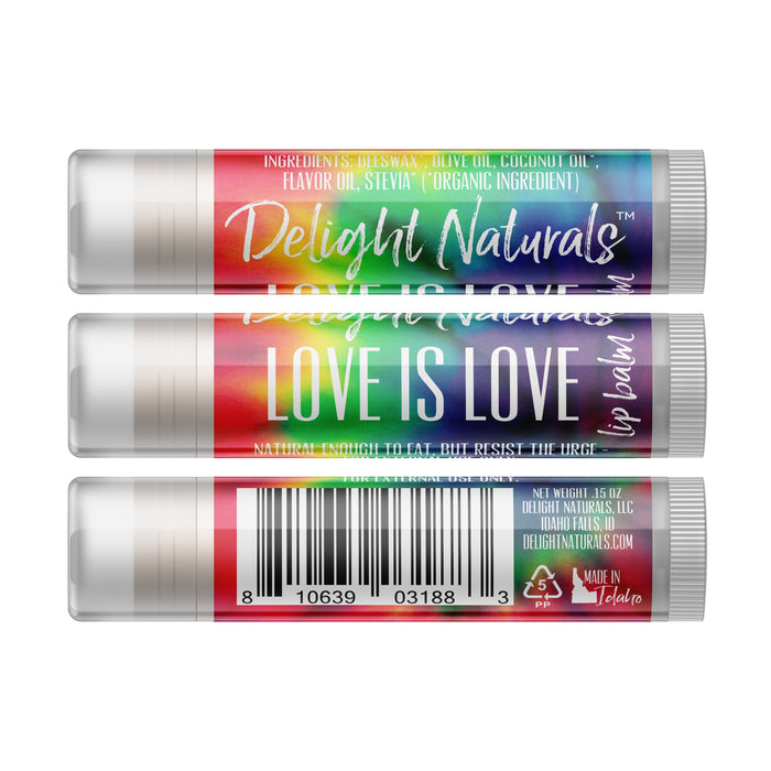 Love is Love 2020 - Labios Pride - Paquete de tres