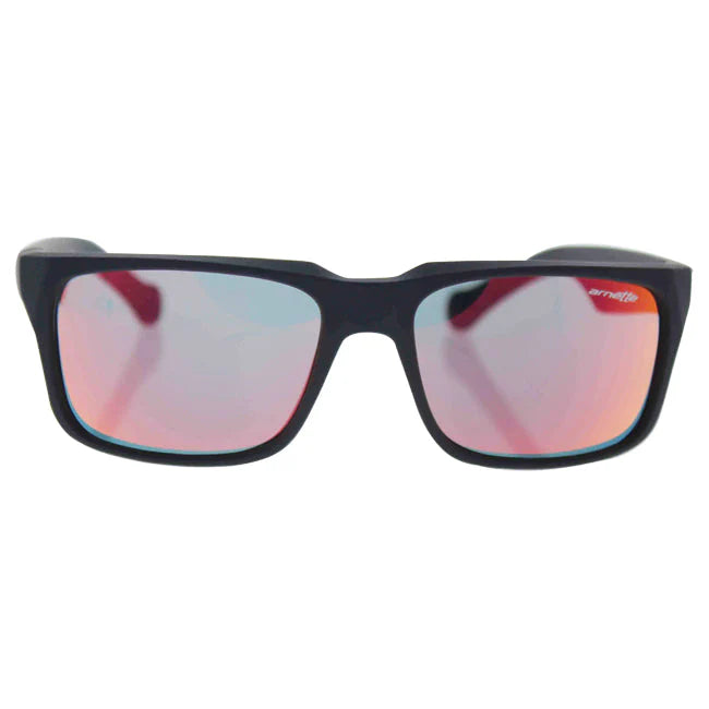 Arnette AN 4211 447-6Q D Street - Fuzzy Noir-Rouge par Arnette pour Homme - 55-17-130 mm Lunettes de soleil