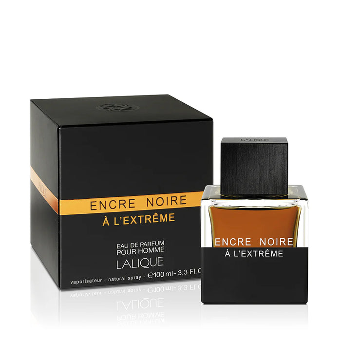 Encre Noire A LExtreme de Lalique para hombres - EDP en aerosol de 3.3 oz