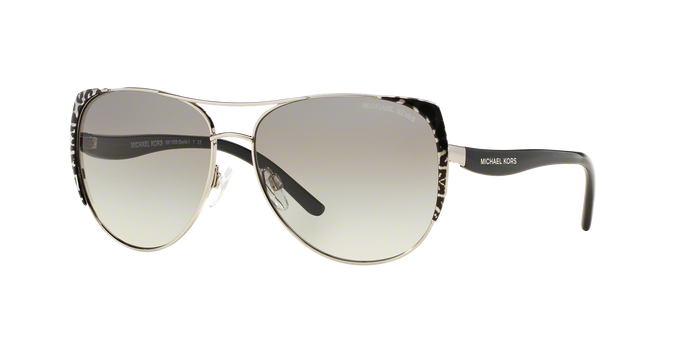 Michael Kors MK 1005 105911 Sadie I - Black Silver-Grey by Michael Kors for Women - 59-15-135 mm Sunglasses