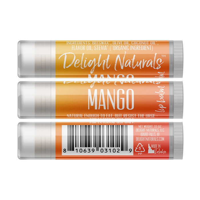 Mango Lip Balm - Three Pack