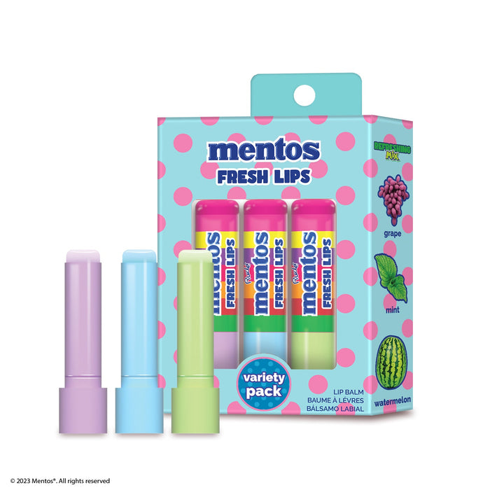 RUDE Mentos Fresh Lips Variety Pack (Lip Balm)