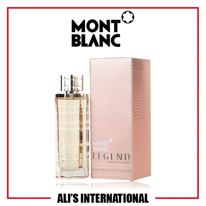 Mont Blanc Legend de Mont Blanc para mujeres - EDP en aerosol de 2.5 oz (probador)