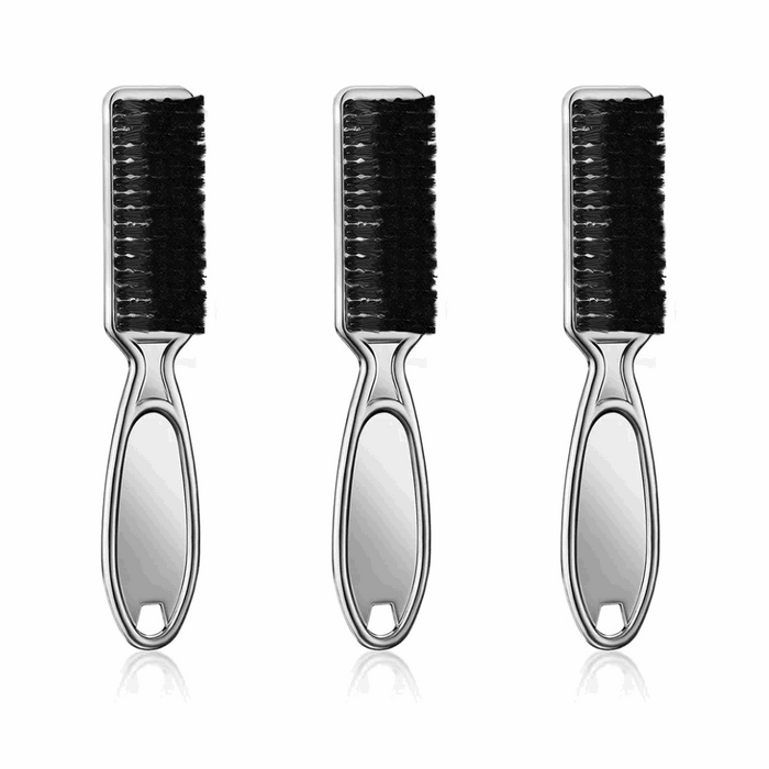 3 Pcs Soft Bristle Neck Duster Fade Brush Hair Cutting Clipper Brush