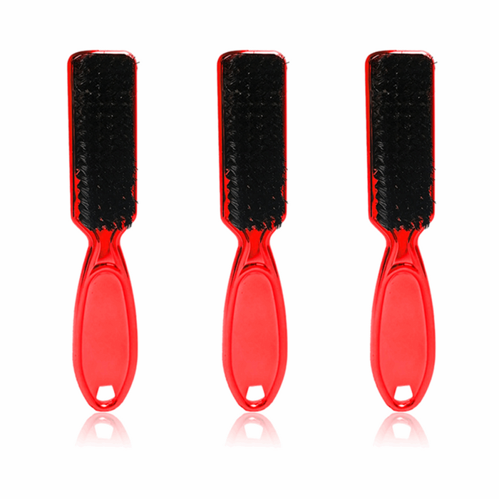 3 Pcs Soft Bristle Neck Duster Fade Brush Hair Cutting Clipper Brush