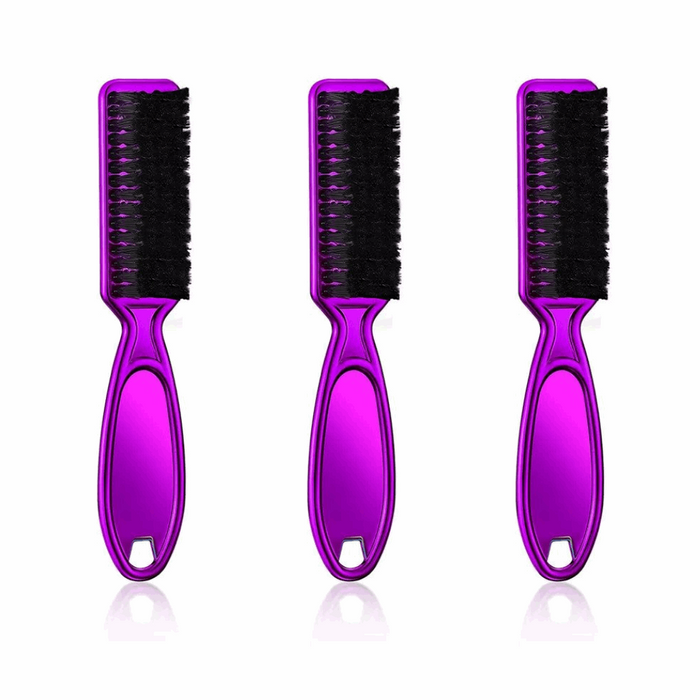 3 Pcs Soft Bristle Neck Duster Fade Brush Hair Cutting Clipper Brush