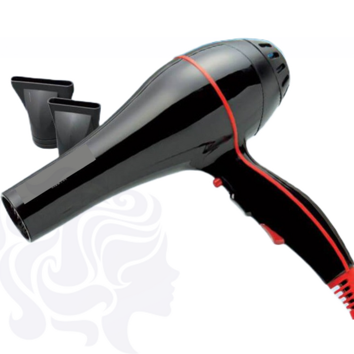 Andis Professional - Cortadora de pelo con cuchilla ajustable #01815 y Allen J. 2600 Apache Nano Tech, secador de pelo ligero para salón de 2100 W, juego combinado