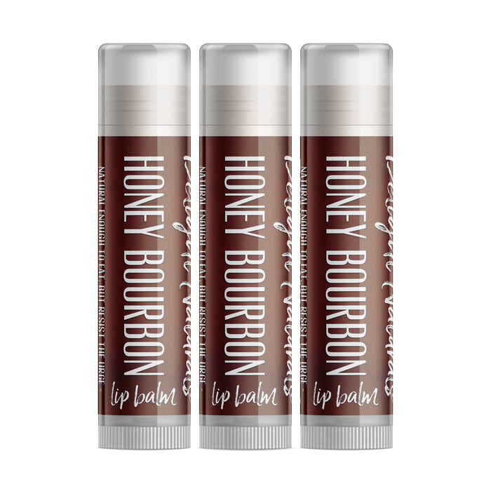 Honey Bourbon Lip Balm - Three Pack