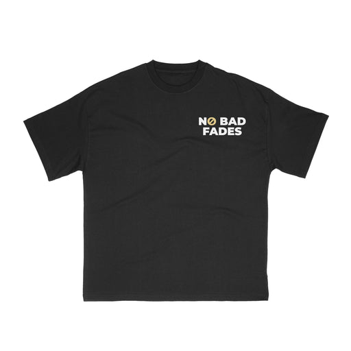 No Bad Fades Tee - Black - BarberSets