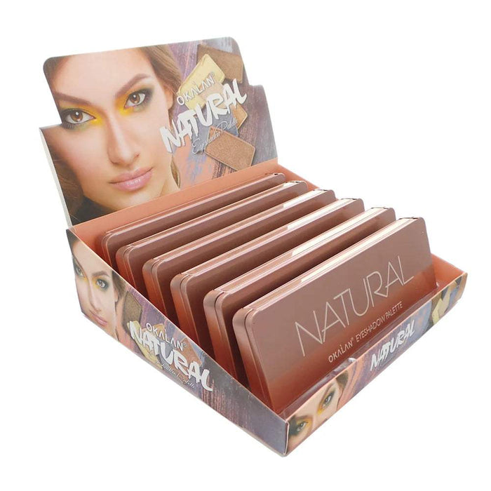 OKALAN 16 Shade Natural Eyeshadow Palette - A