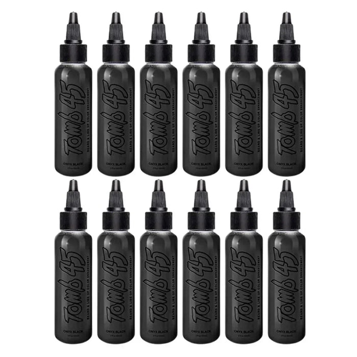 Tomb45 No Drip Color Onyx - Black 59ml / 2 oz - Multipack