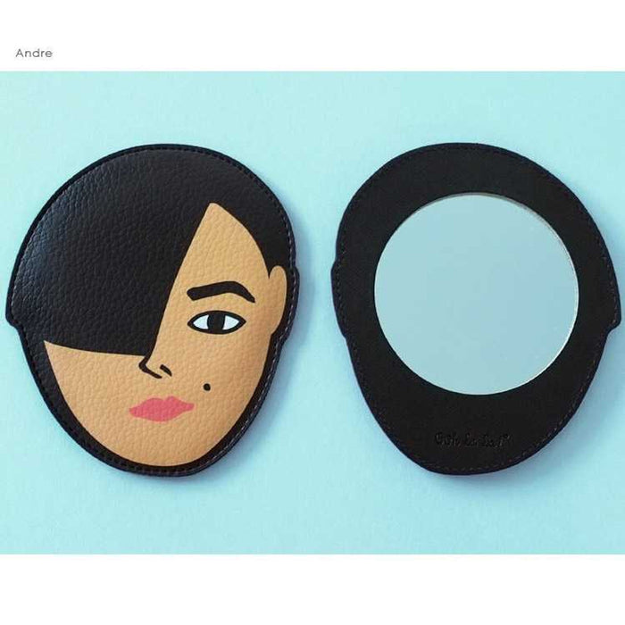 Aurore and Friends Hand Mirror - Black by Ooh Lala for Women - 1 Pc Mirror