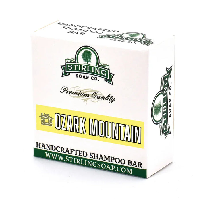 Stirling Soap Co. Ozark Mountain Shampoo Bar 3.8 Oz