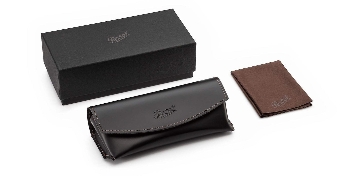 Persol PO3019S 985-W4 - Tabacco Virginia-Brown Gold by Persol for Unisex - 52-18-140 mm Sunglasses