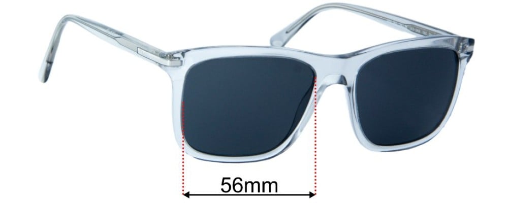 Giorgio Armani AR 8066 5029-87 - Transparent Grey-Grey by Giorgio Armani for Men - 56-19-140 mm Sunglasses