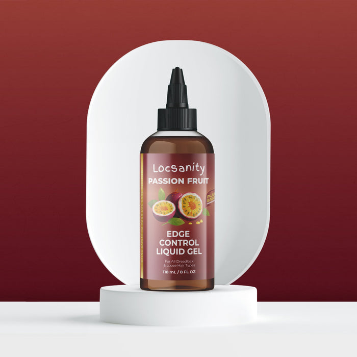 Gel liquide Locsanity Passion Fruit Edge Control - Thé vert Ylang Ylang Hibiscus