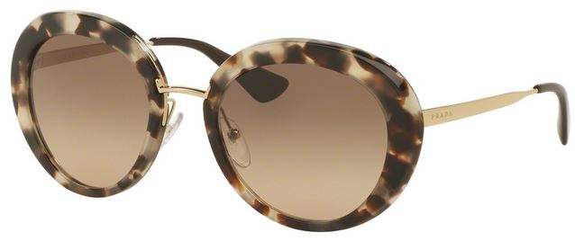 Prada SPR 16Q UAO-3D0 - Spotted Opal Brown-Brown Gradient by Prada for Women - 55-21-135 mm Sunglasses