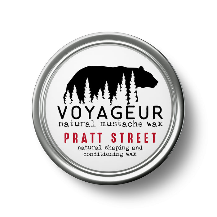 Cire à moustache à Pratt Street - Voyageur Grooming