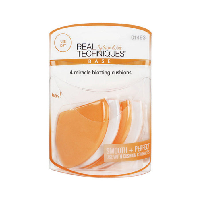 Real Techniques 4 Miracle Blotting Cushions