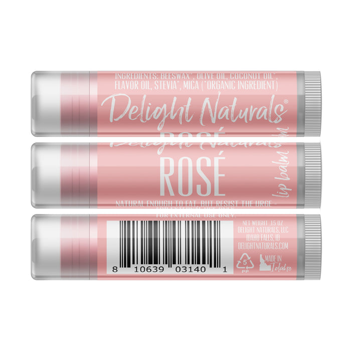 Rosé Wine Lip Balm - Three Pack