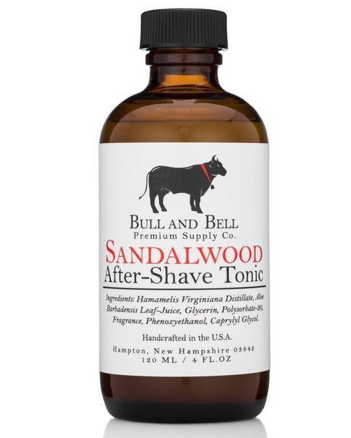 Sandalwood Aftershave Tonic - by Bull and Bell Premium Supply Co. - BarberSets