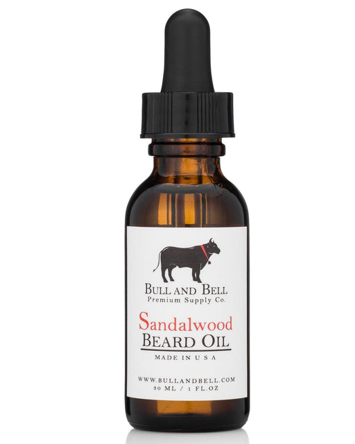 Sandalwood Beard Oil - by Bull and Bell Premium Supply Co. - BarberSets