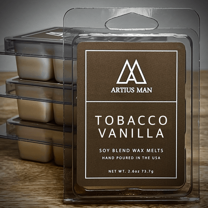 La cire de mélange de soja fond - Tabac Vanille 