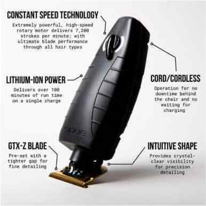 Andis 74100 GTX-EXO Cordless Li Trimmer With Charging Stand 120-240V #74150