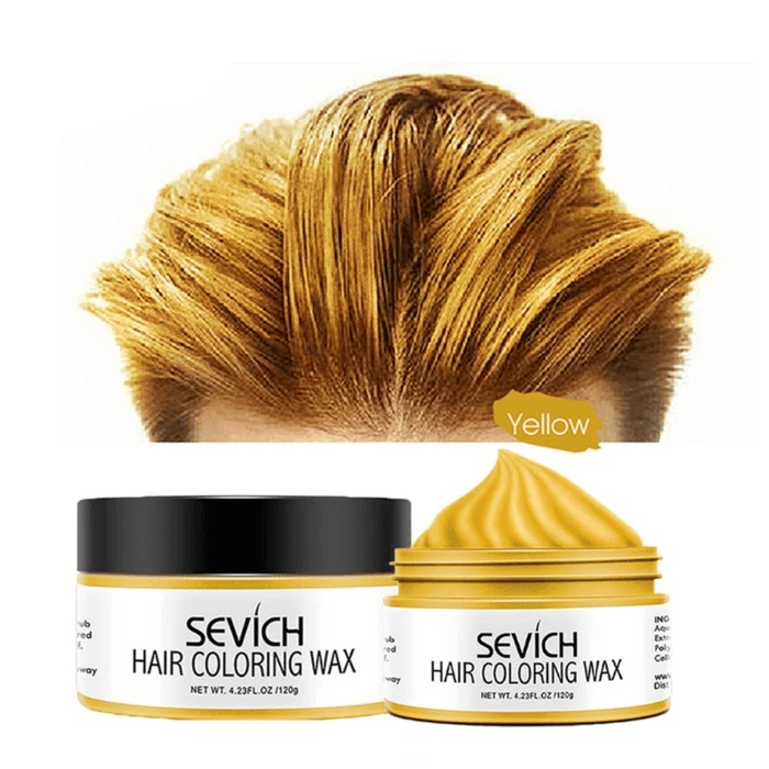 Cire colorée pour cheveux – Boue de teinture Sevich Hair Style, couleur de cheveux instantanément naturelle, ingrédients naturels lavables, temporaire 120 g/4,23 FL.Oz
