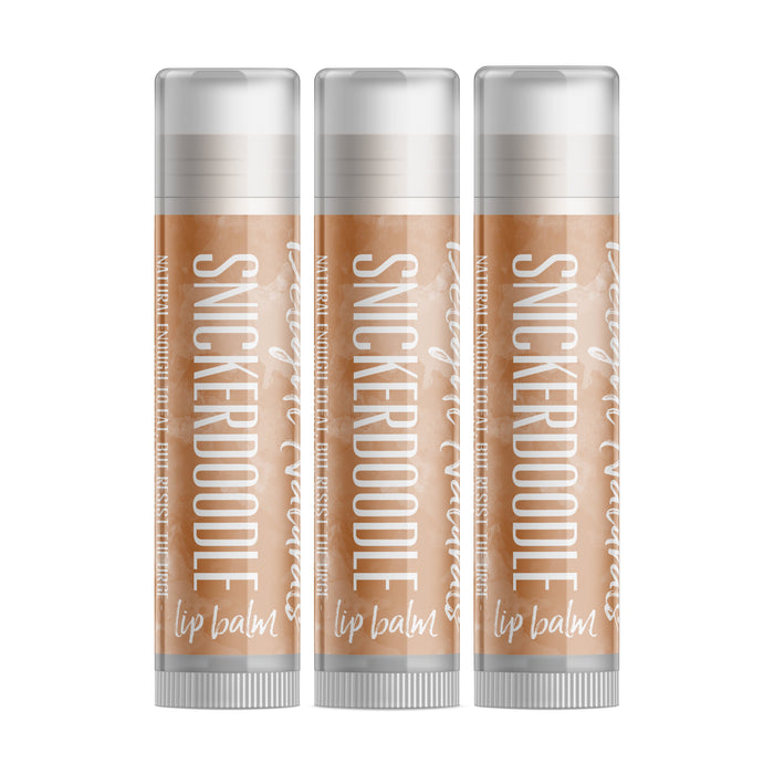 Snickerdoodle Lip Balm - Three Pack