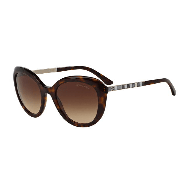 Giorgio Armani AR 8065H 5026-13 - Dark Havana-Brown Gradient by Giorgio Armani for Women - 52-21-140 mm Sunglasses