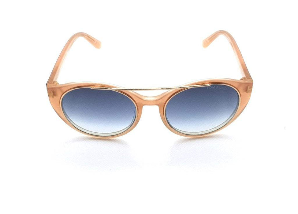 Tom Ford FT383 74B Joan - Pink Gold-Blue Gradient by Tom Ford for Women - 52-19-140 mm Sunglasses