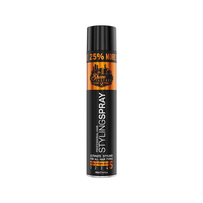 The Shave Factory Hair Styling Spray 16.9 oz Multipack